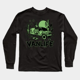 Vanlife in the dark. Long Sleeve T-Shirt